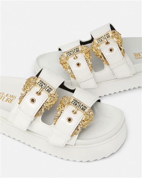 versace baroque sandals